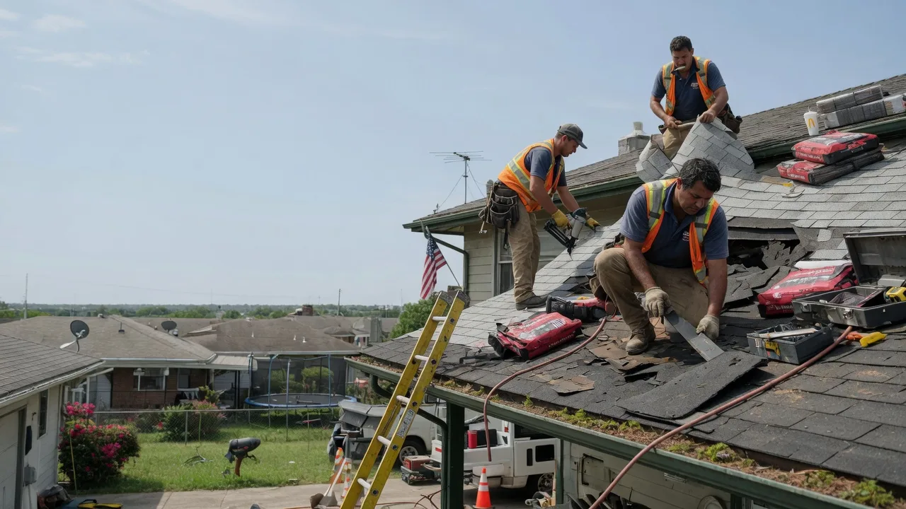 Roof Repair in Lohn, TX near me